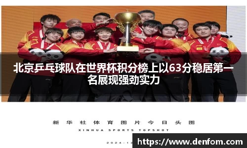 北京乒乓球队在世界杯积分榜上以63分稳居第一名展现强劲实力